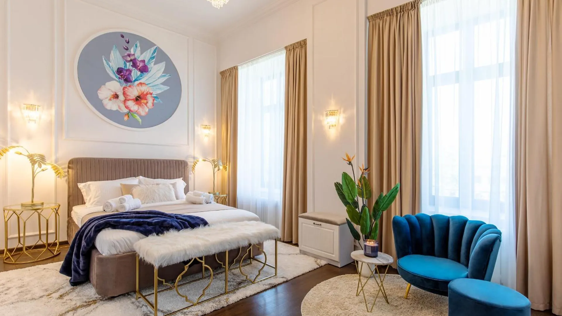 Old Town Luxury Suites With Balcony Bukurešť Apartmán